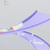 A frame from Marble Race 3D