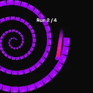 A frame from Spiral Mode